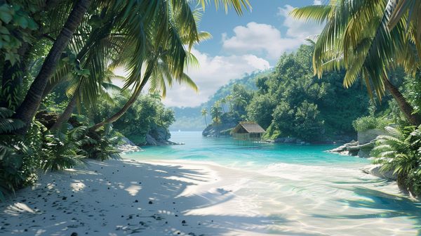 Découvrez un petit coin de paradis dans le pacifique